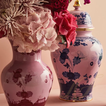 Ваза 30см коллекции Oriente Italiano Porpora бренда Richard Ginori