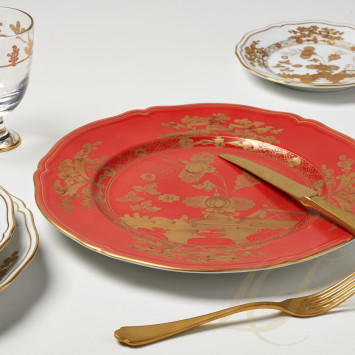 Тарелка подстановочная 31см коллекции Oriente Italiano Rubrum бренда Richard Ginori