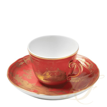 Чашка кофейная 0,12л коллекции Oriente Italiano Rubrum бренда Richard Ginori