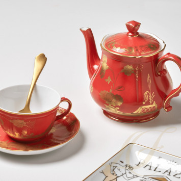 Чашка чайная 0,22л коллекции Oriente Italiano Rubrum бренда Richard Ginori