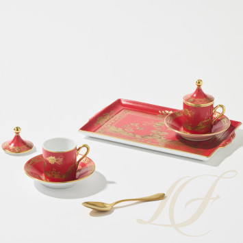 Набор из 3 предметов коллекции Oriente Italiano Rubrum бренда Richard Ginori