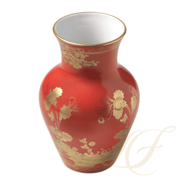 Ваза 25см коллекции Oriente Italiano Rubrum бренда Richard Ginori