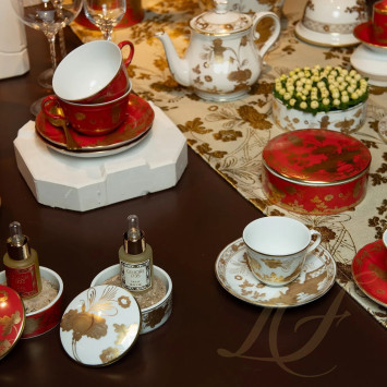 Шкатулка 13,2см коллекции Oriente Italiano Rubrum бренда Richard Ginori