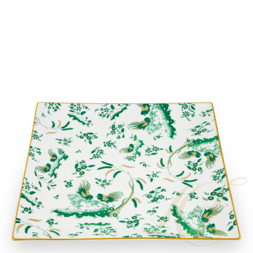 Чаша квадратная 21см коллекции Oro Di Doccia Giada бренда Richard Ginori