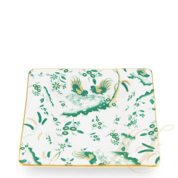 Чаша квадратная 18см коллекции Oro Di Doccia Giada бренда Richard Ginori