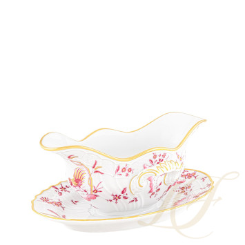 Соусник с подставкой 14,2см коллекции Oro Di Doccia Magenta бренда Richard Ginori