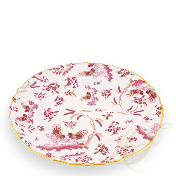 Тарелка подстановочная 31см коллекции Oro Di Doccia Magenta бренда Richard Ginori