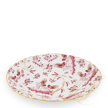 Блюдо овальное 33см коллекции Oro Di Doccia Magenta бренда Richard Ginori