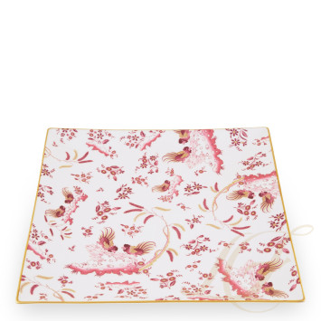 Чаша квадратная 26,5см коллекции Oro Di Doccia Magenta бренда Richard Ginori