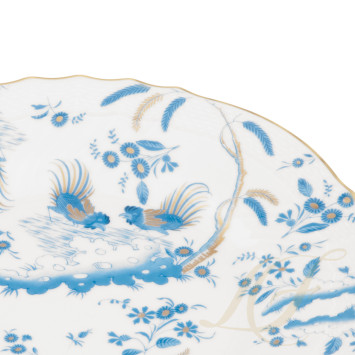 Тарелка закусочная 21,5см коллекции Oro Di Doccia Turchese бренда Richard Ginori