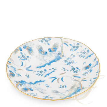 Тарелка суповая 24см коллекции Oro Di Doccia Turchese бренда Richard Ginori