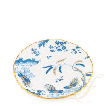 Блюдце для чашки чайной 14,9см коллекции Oro Di Doccia Turchese бренда Richard Ginori