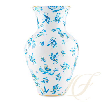 Ваза 30см коллекции Oro Di Doccia Turchese бренда Richard Ginori