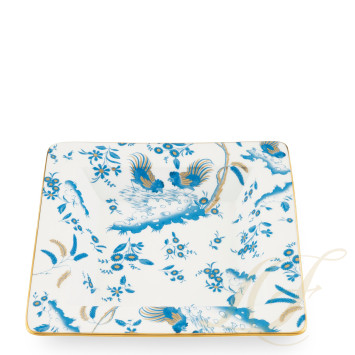 Чаша квадратная 18см коллекции Oro Di Doccia Turchese бренда Richard Ginori