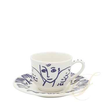 Чашка чайная с блюдцем 0,22л, 2шт. коллекции Archipel Sentimental бренда Gien