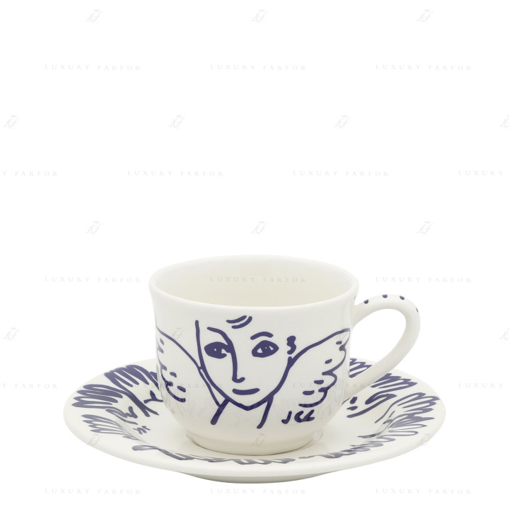 Чашка чайная с блюдцем 0,22л, 2шт. коллекции Archipel Sentimental бренда Gien