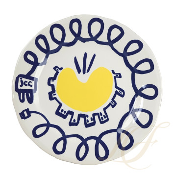 Тарелка закусочная 23,2см, 6шт. коллекции Archipel Sentimental бренда Gien