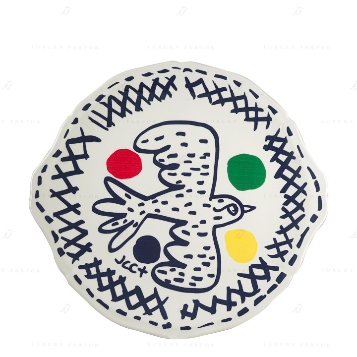 Блюдо для пирога круглое 34см коллекции Archipel Sentimental бренда Gien