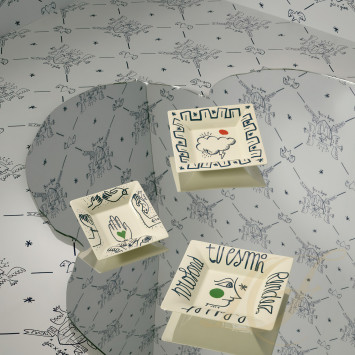 Чаша квадратная 