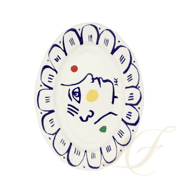 Блюдо овальное 39см коллекции Archipel Sentimental бренда Gien