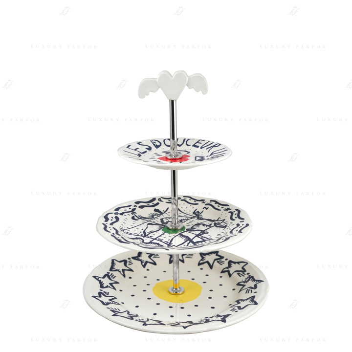 Этажерка 30см коллекции Archipel Sentimental бренда Gien