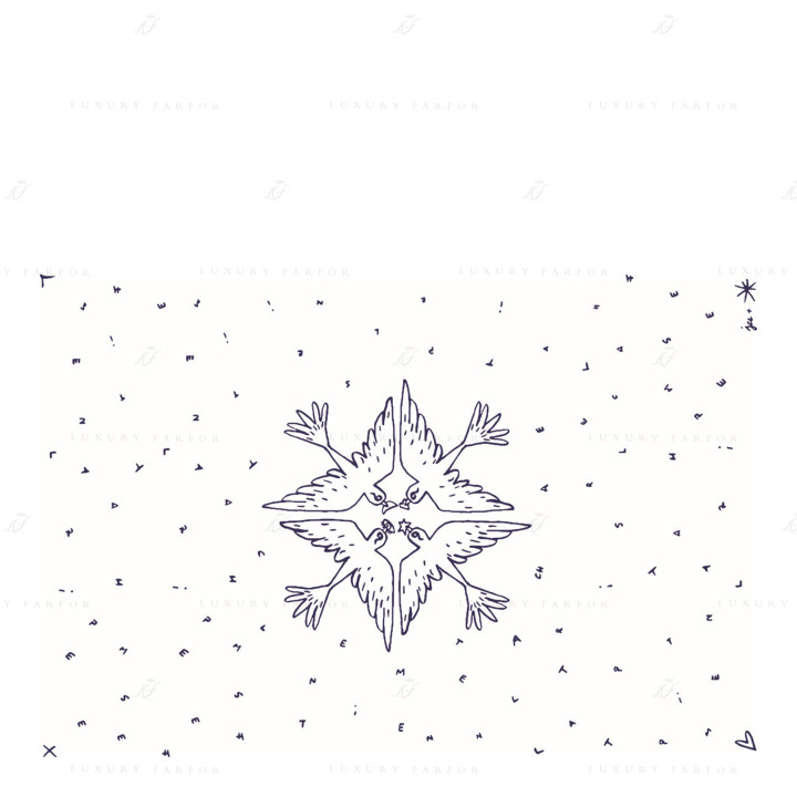 Скатерть 170х250см коллекции Archipel Sentimental бренда Gien