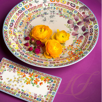 Блюдо для пирога круглое 30см коллекции Bagatelle бренда Gien