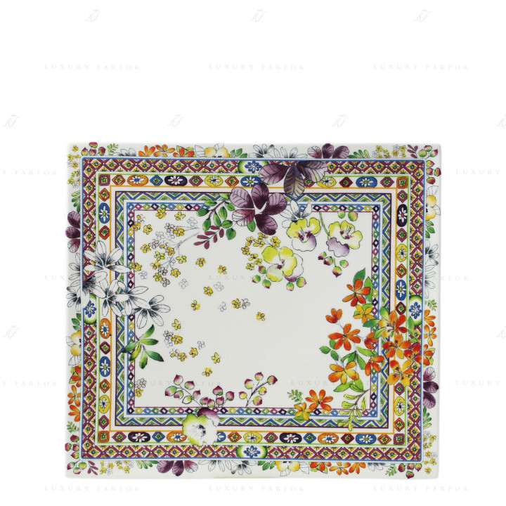 Блюдо прямоугольное 29,5х26,5см коллекции Bagatelle бренда Gien