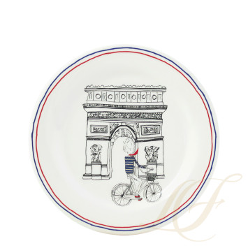 Тарелка десертная 16,5см, 4шт. коллекции Ca C'est Paris! бренда Gien