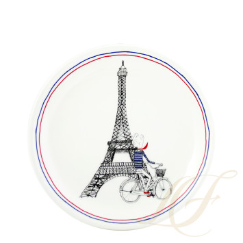Тарелка десертная 16,5см, 4шт. коллекции Ca C'est Paris! бренда Gien