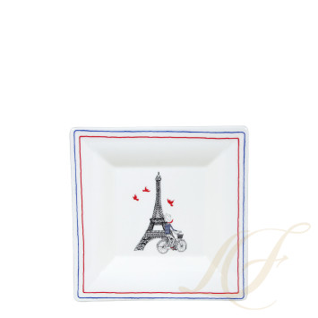 Чаша квадратная 17см коллекции Ca C'est Paris! бренда Gien