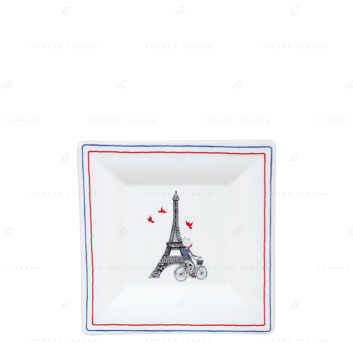 Чаша квадратная 17см коллекции Ca C'est Paris! бренда Gien