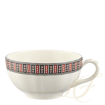 Чашка для завтрака с блюдцем 0,3л, 2шт. коллекции Chance Folle бренда Gien