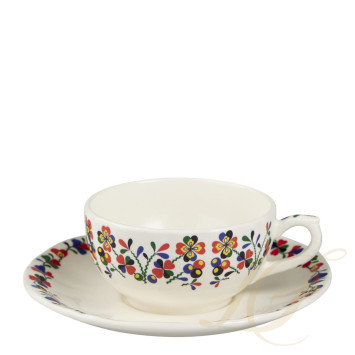 Чашка чайная с блюдцем 0,13л, 2шт. коллекции Chance Folle бренда Gien