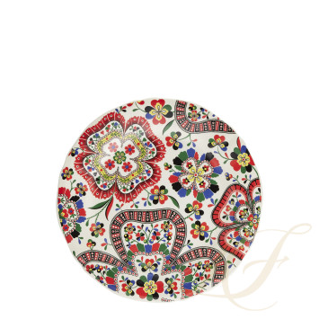 Тарелка закусочная 23,2см коллекции Chance Folle бренда Gien