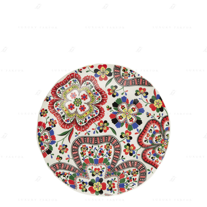 Тарелка закусочная 23,2см коллекции Chance Folle бренда Gien