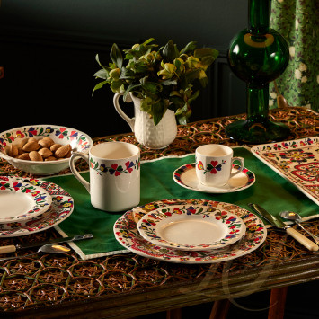 Тарелка десертная 16,3см коллекции Chance Folle бренда Gien