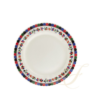 Тарелка главная 27,3см коллекции Chance Folle бренда Gien