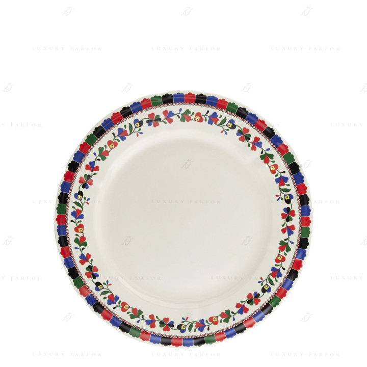 Тарелка главная 27,3см коллекции Chance Folle бренда Gien