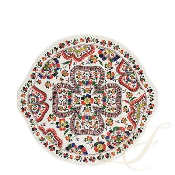 Блюдо для пирога круглое 34см коллекции Chance Folle бренда Gien