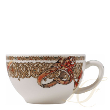 Чашка чайная с блюдцем 0,16л, 2шт. коллекции Chevaux Du Vent бренда Gien