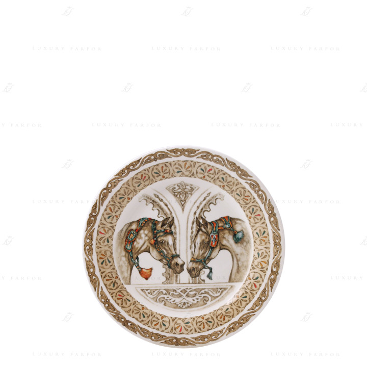 Тарелка десертная 16,5см коллекции Chevaux Du Vent бренда Gien