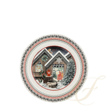 Тарелка закусочная 22,4см коллекции Collection Noel бренда Gien