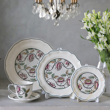 Тарелка десертная 16,5см, 4шт. коллекции Dominote бренда Gien