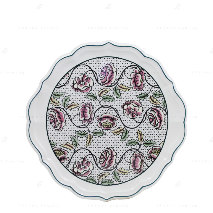 Блюдо для пирога круглое 32см коллекции Dominote бренда Gien