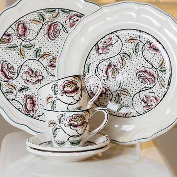 Блюдо для пирога круглое 32см коллекции Dominote бренда Gien