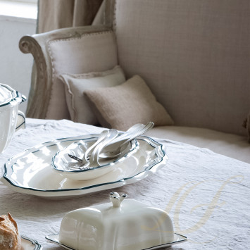 Масленка 17,8х13,5см коллекции Filet Acapulco бренда Gien