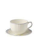 Чашка с блюдцем 0,5л коллекции Filet Bleu бренда Gien