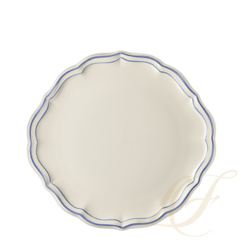 Блюдо для пирога круглое 32см коллекции Filet Bleu бренда Gien