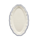 Блюдо овальное 41см коллекции Filet Bleu бренда Gien